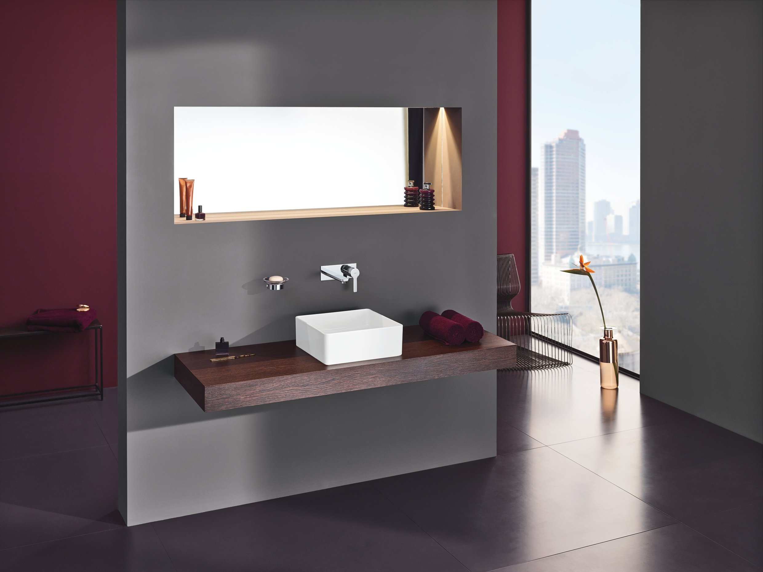 GROHE Lineare 23444001 miscelatore lavabo cromo M