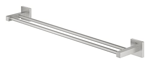 GROHE Start Cube 41104DC0 portasciugamani doppio super steel 600mm