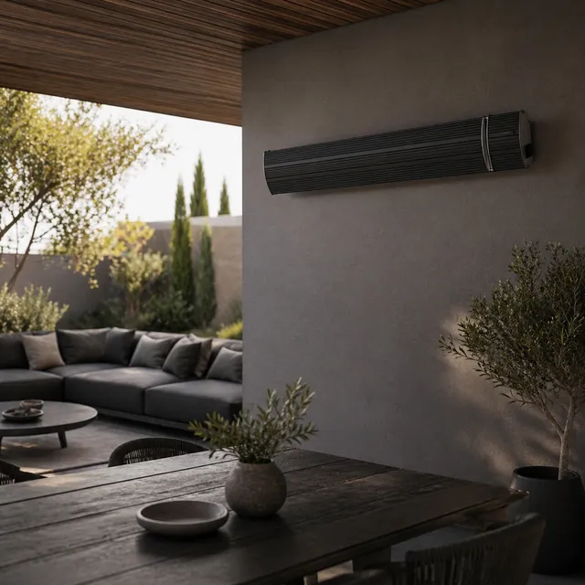 Sined Calore Nero stufa a infrarossi 1500W IP65
