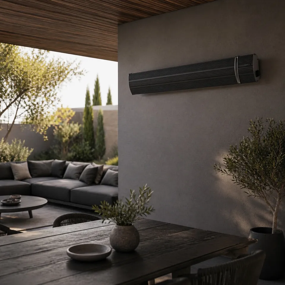 Sined Calore Nero stufa a infrarossi 1500W IP65