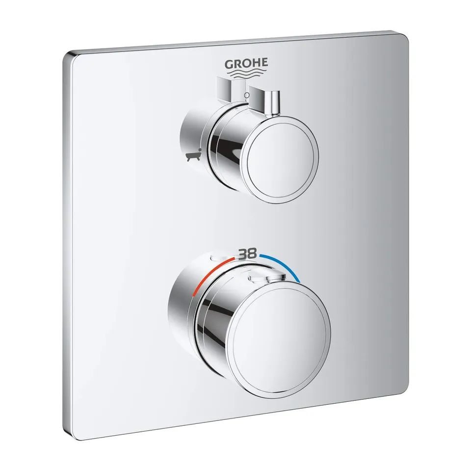 Grohe Grohtherm 24080000 miscelatore termostatico 2 uscite cromo
