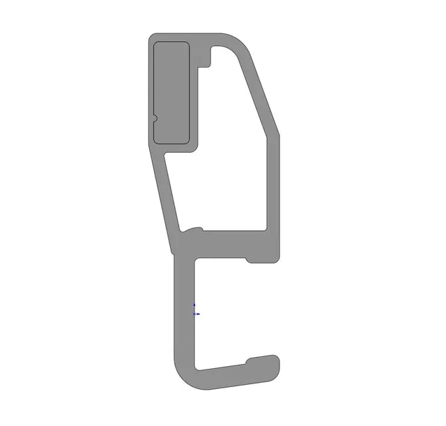 Vismaravetro 7200 7000 guarnizione magnetica extramisura