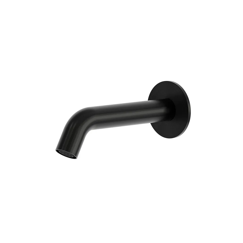Sined Levante Bocchetta Lavabo a Muro Nero Opaco Inox