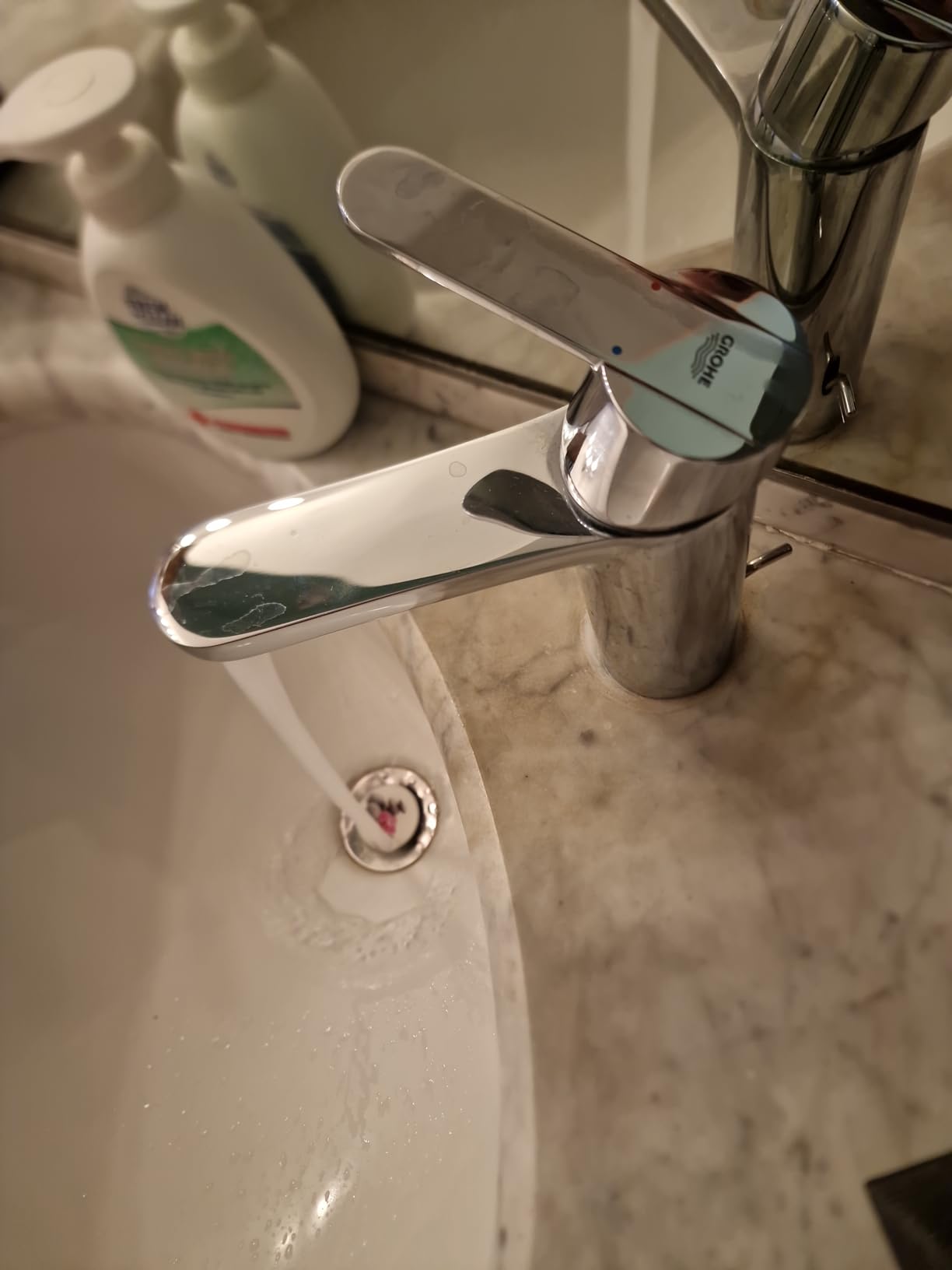 Grohe Eurocube 23454000 miscelatore lavabo M con saltarello