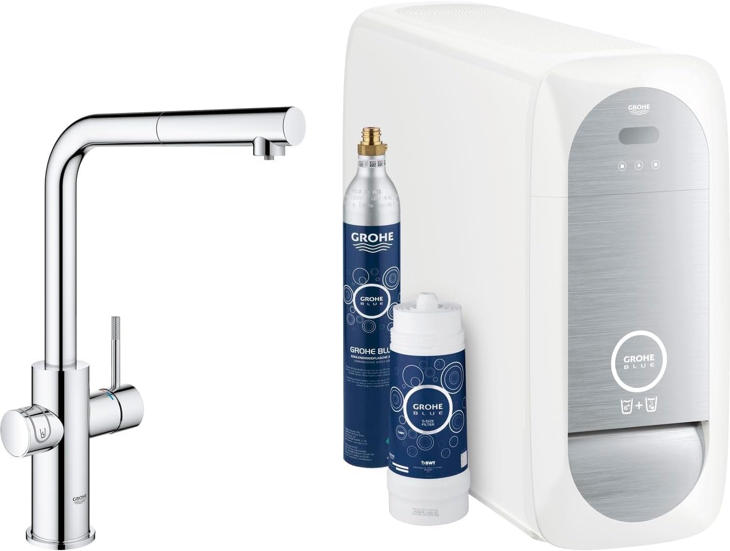 GROHE Blue Home 31539000 Rubinetto Cucina Bocca L Cromo Filtrata