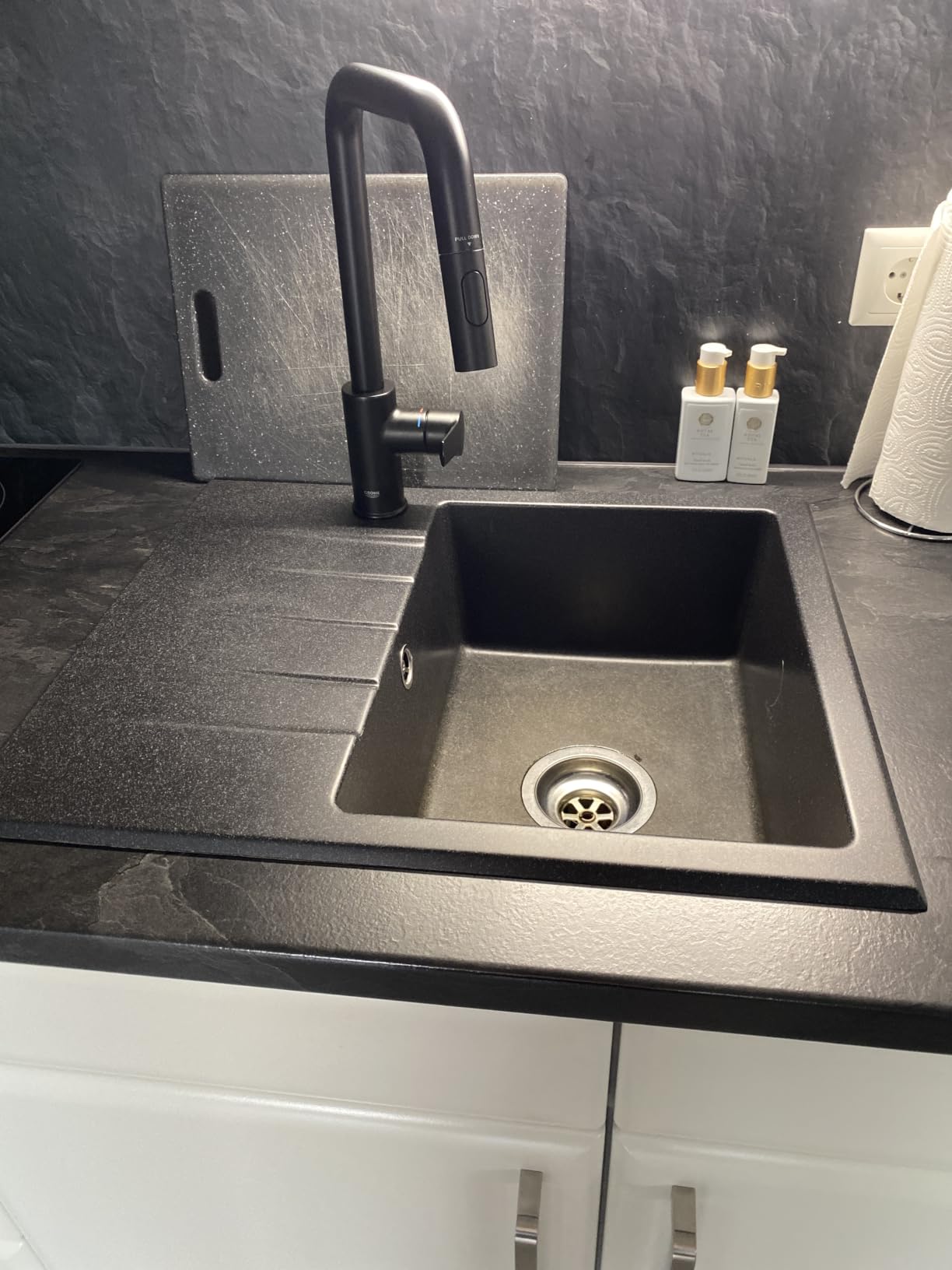 Grohe Start 306312430 miscelatore cucina nero opaco estraibile