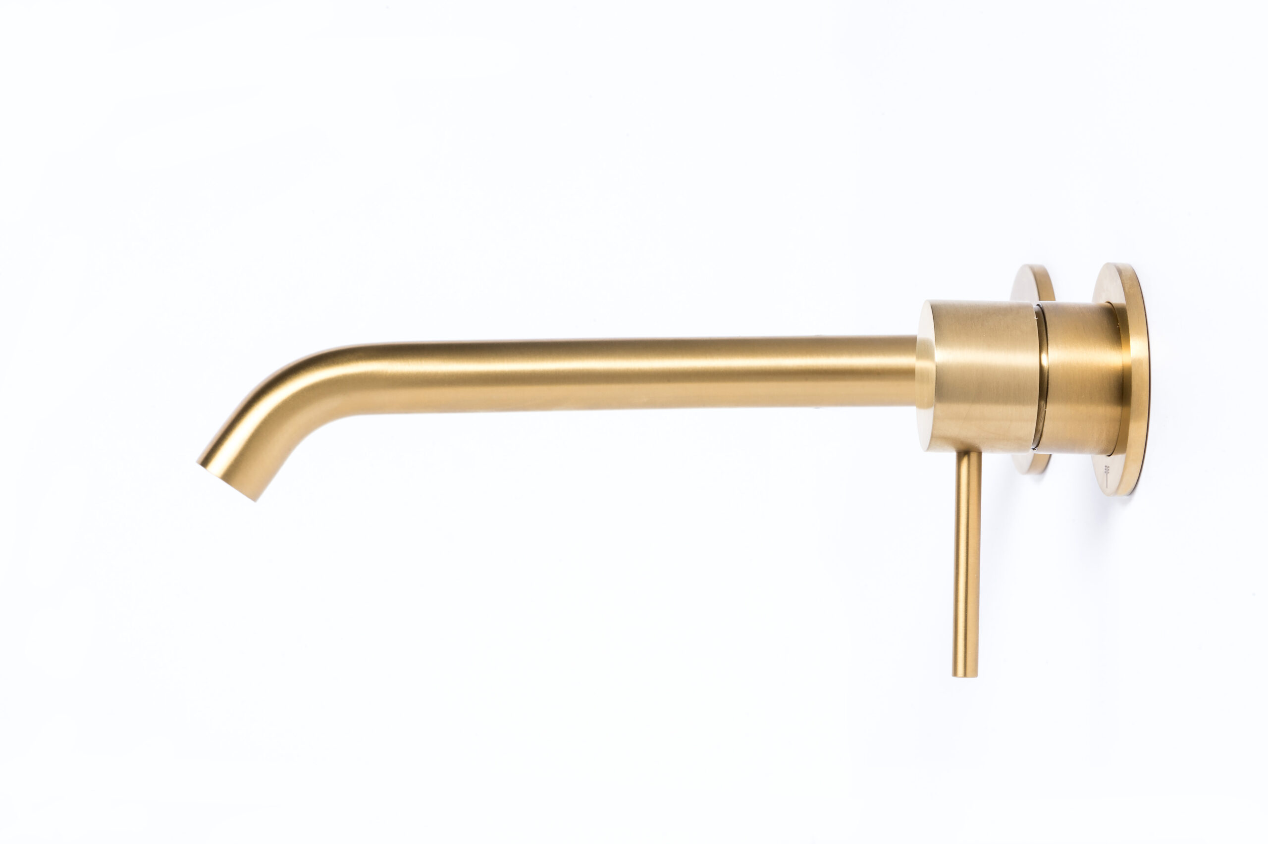 Tubico Tevere miscelatore lavabo incasso bocca 20 cm inox