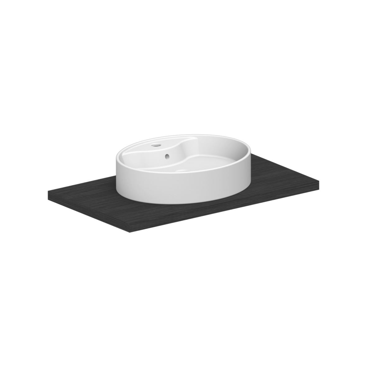 Scarabeo Wind R Soft vaso sospeso ceramica bianca