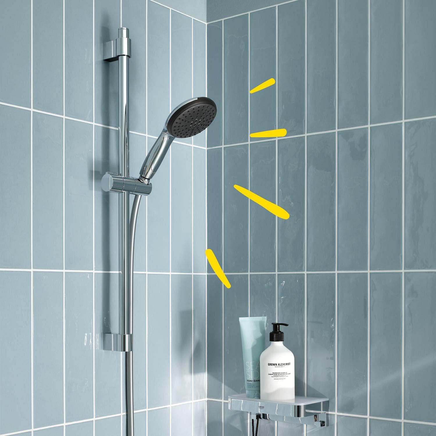 GROHE Vitalio Start 110 26032001 Set Saliscendi 3 Getti Cromo