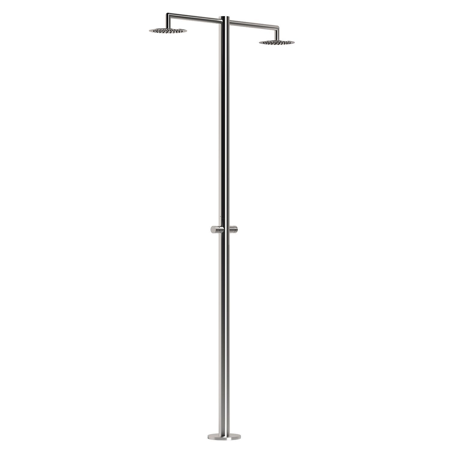 Sined Ortro 2T doccia fredda doppia inox
