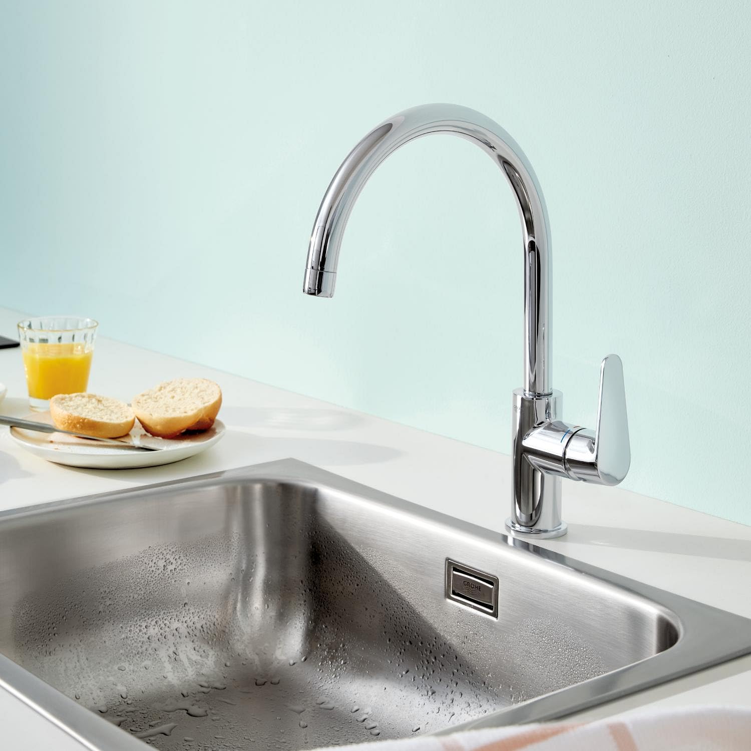 GROHE Start 31554001 miscelatore cucina cromo con doccetta