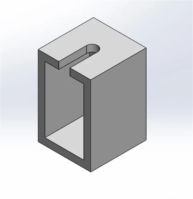 Vismaravetro Serie 8000 VR blocchetto fissaggio muro cromo