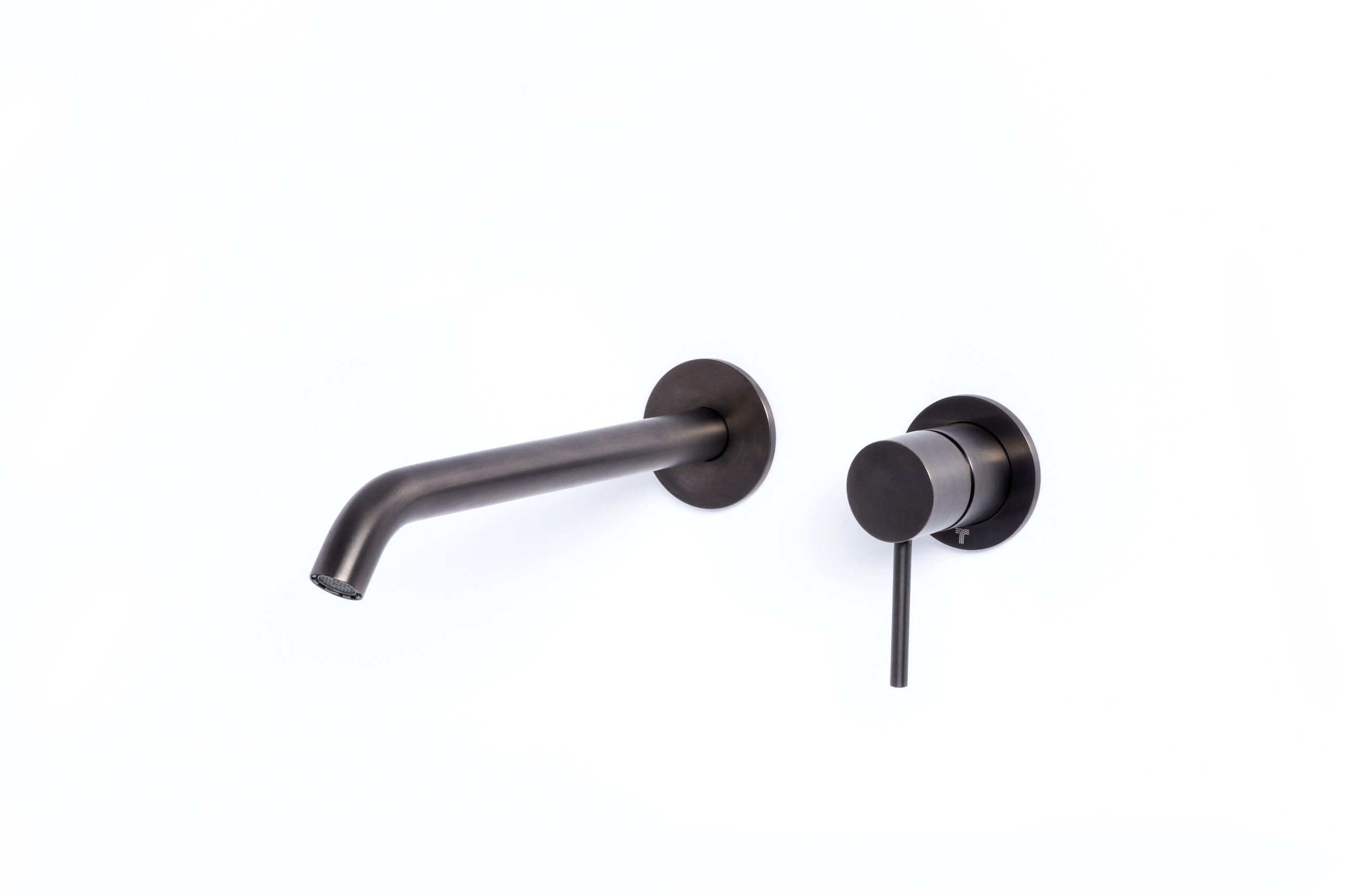 Tubico Tevere miscelatore lavabo incasso bocca 20 cm inox