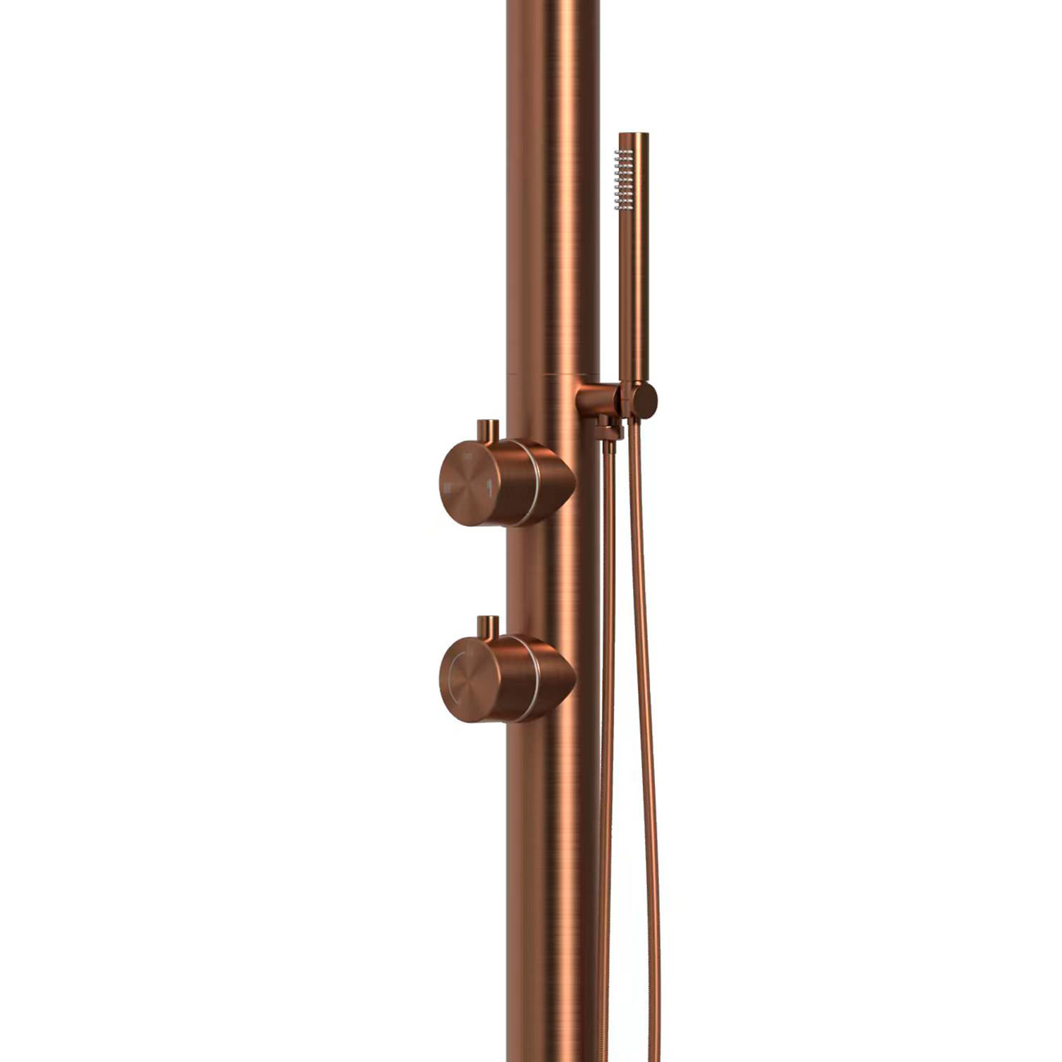 Sined Luna D colonna doccia inox oro rosa