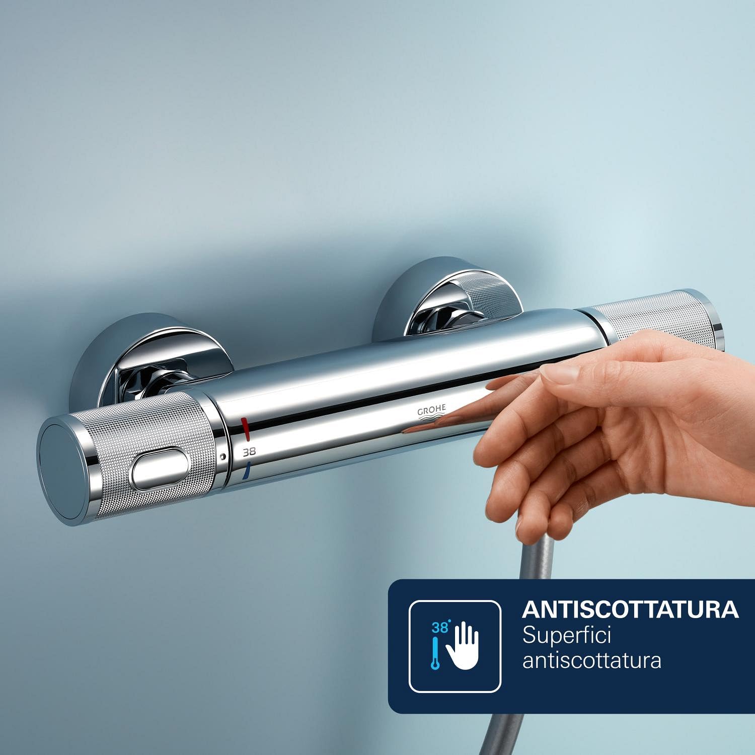 Grohe Precision Feel 34790000 Termostatico Doccia EcoButton