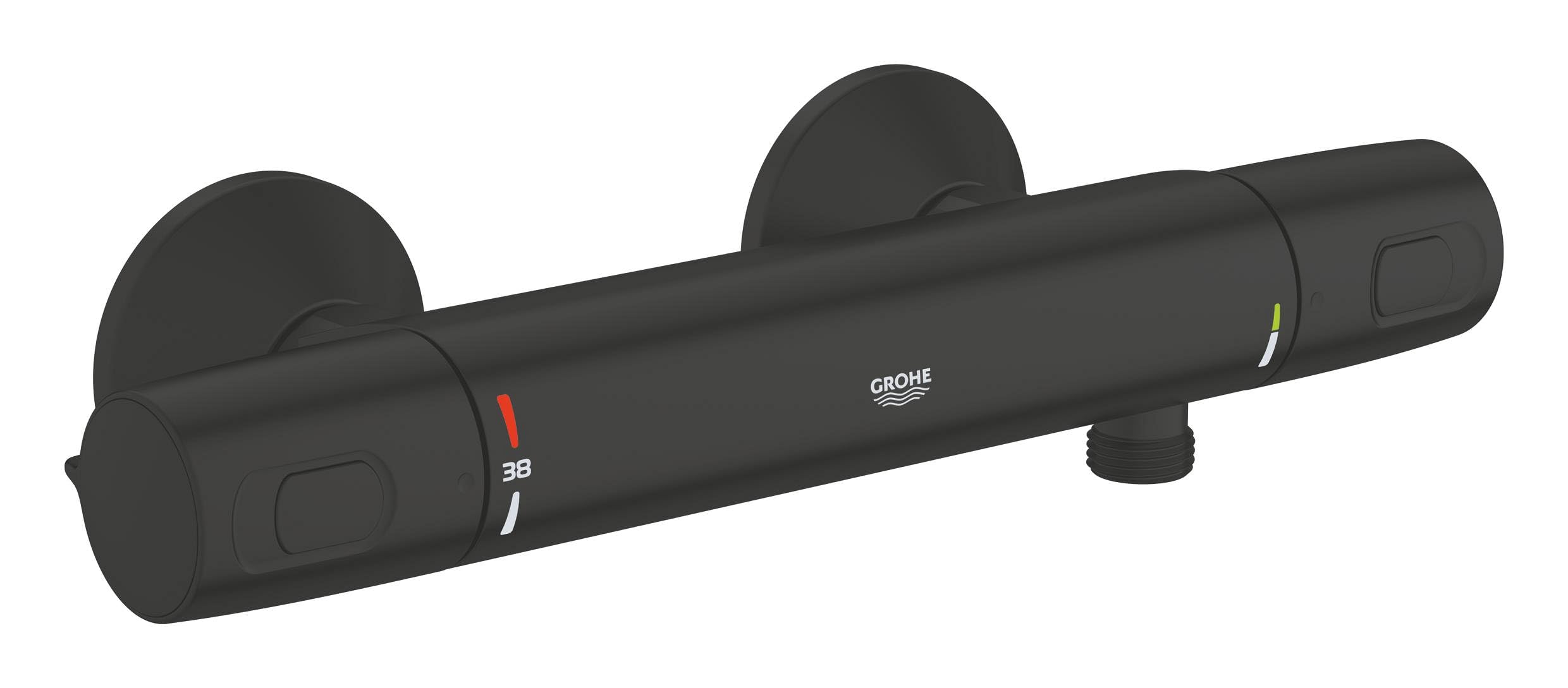 GROHE Precision Trend New miscelatore doccia termostatico nero opaco