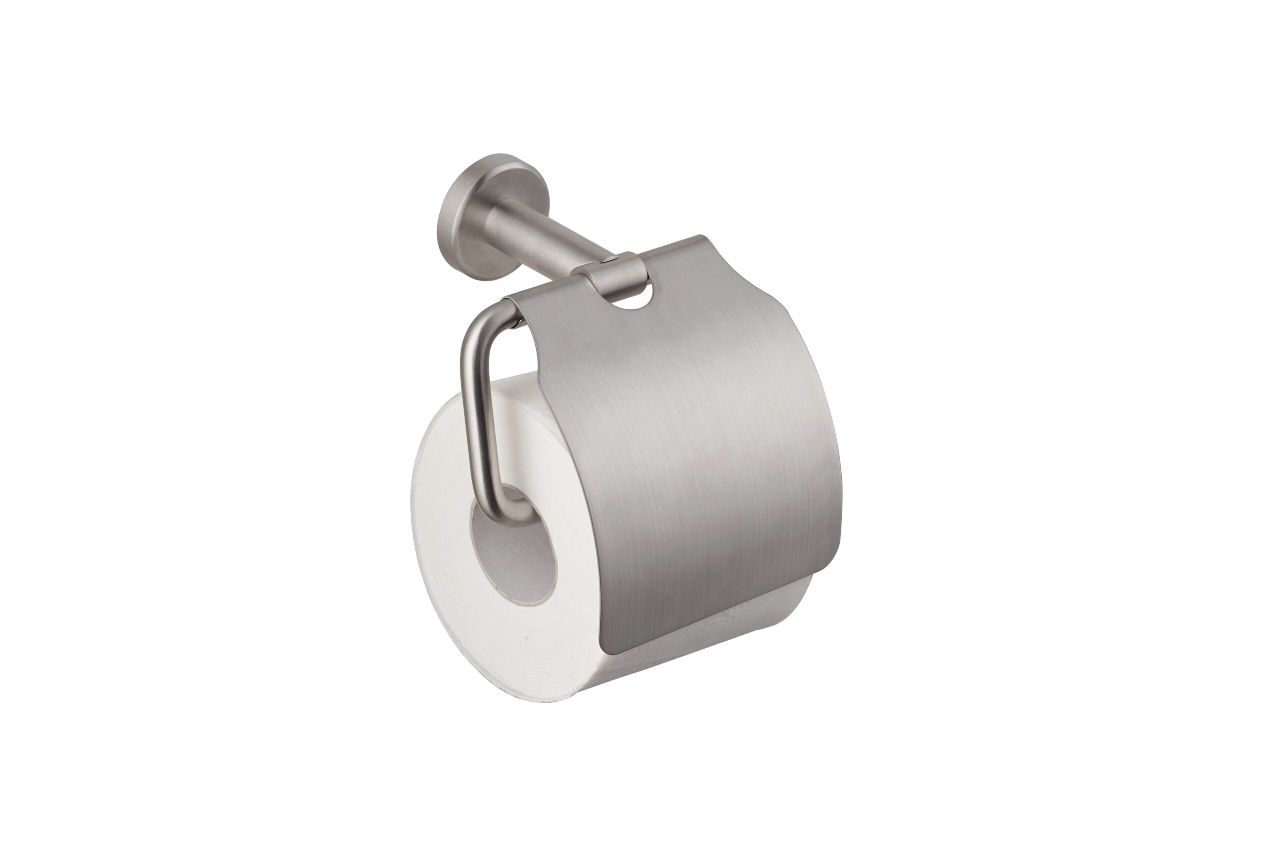 Tubico Colorado portarotolo a muro con coperchio inox