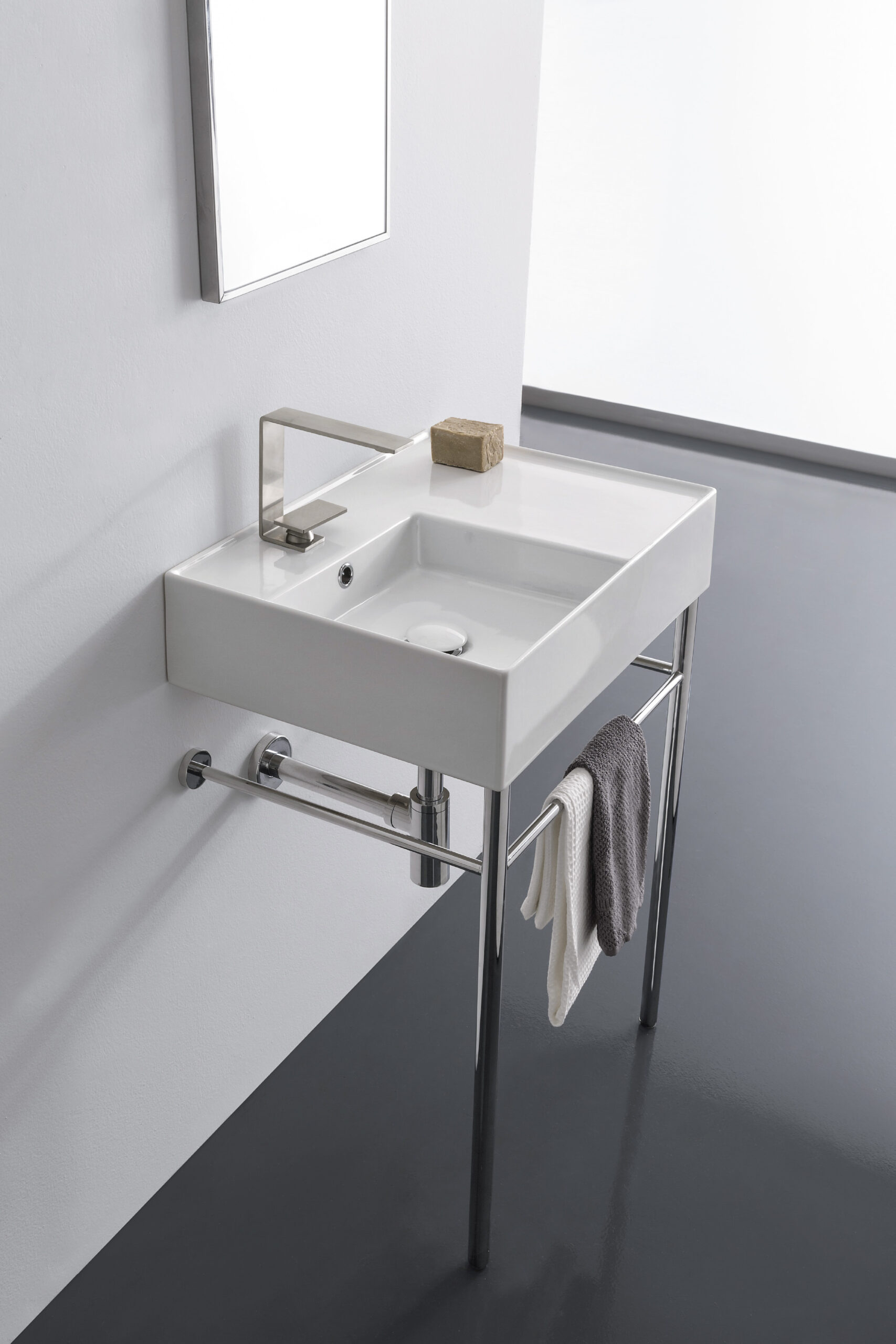 Scarabeo Teorema 2.0 60 Shelf DX Lavabo 60x44 cm