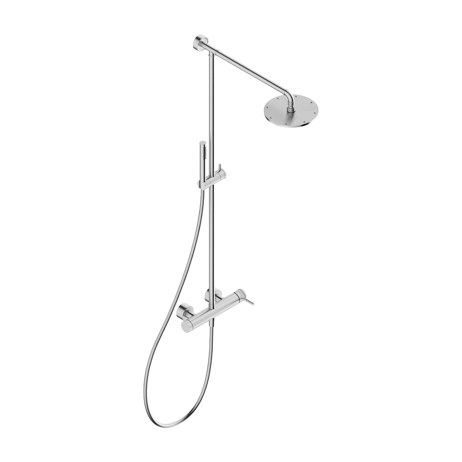 Tubico Volga colonna doccia scorrevole inox 316L 20 cm
