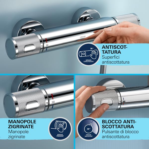 Grohe Vitalio Joy 260 26403002 colonna doccia termostatica