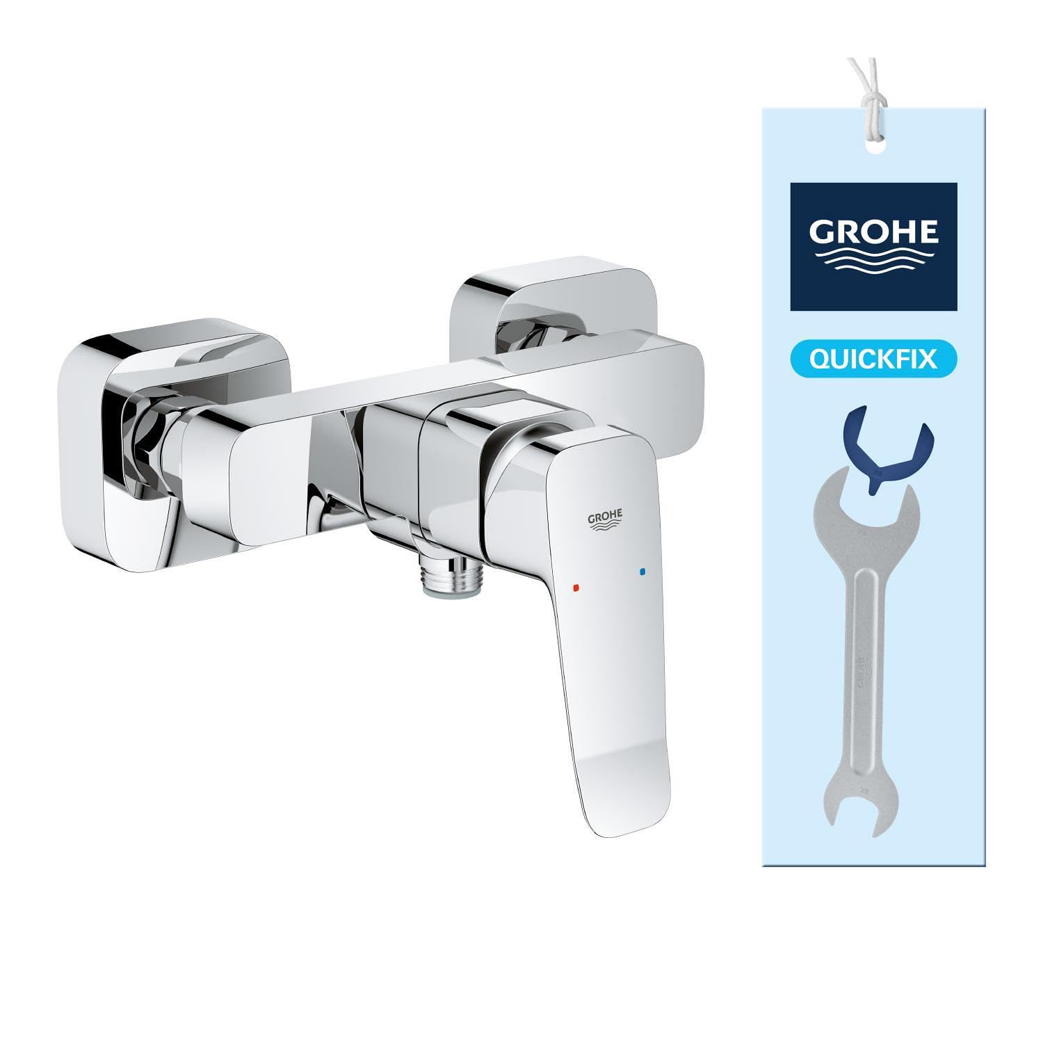 GROHE Dice 101874000 miscelatore doccia cromo a parete