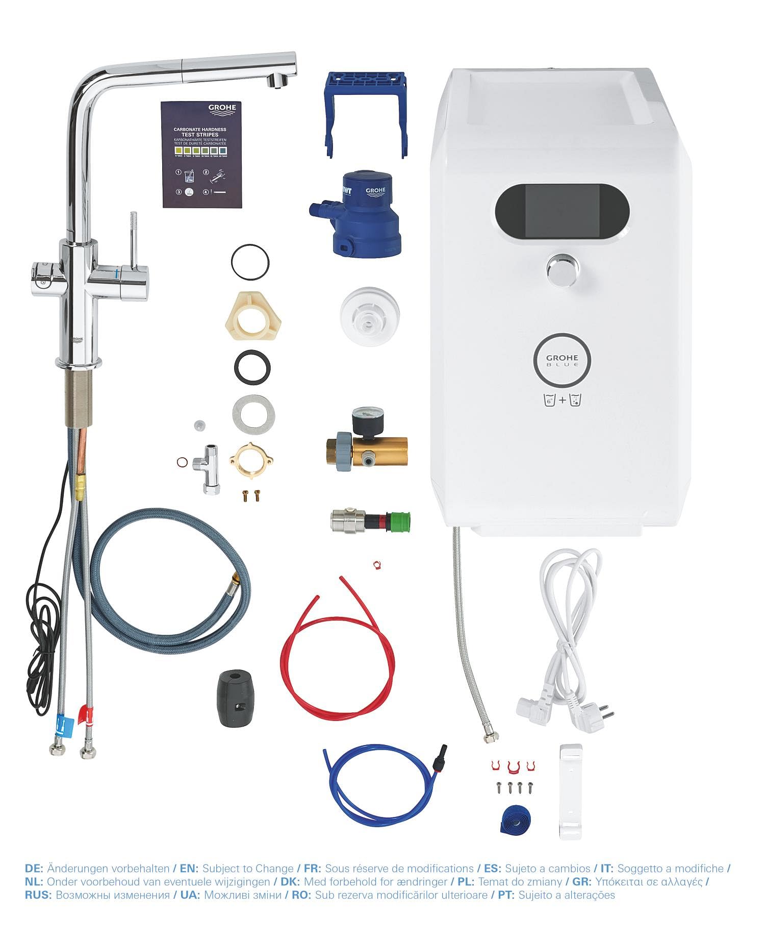 GROHE Blue Professional 31326002 rubinetto frizzante doccetta
