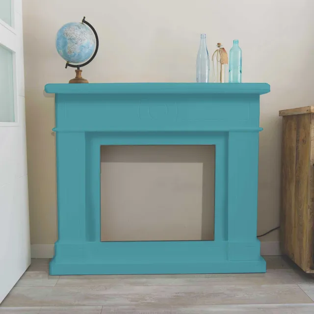 MPC Lipari Cornice Camino Turchese in MDF