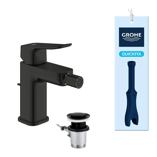 Grohe Dice 1018772430 rubinetto bidet nero opaco S