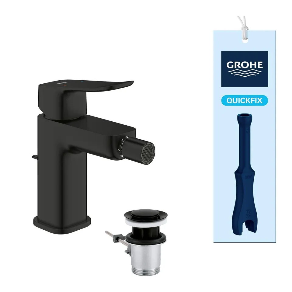 Grohe Dice 1018772430 rubinetto bidet nero opaco S