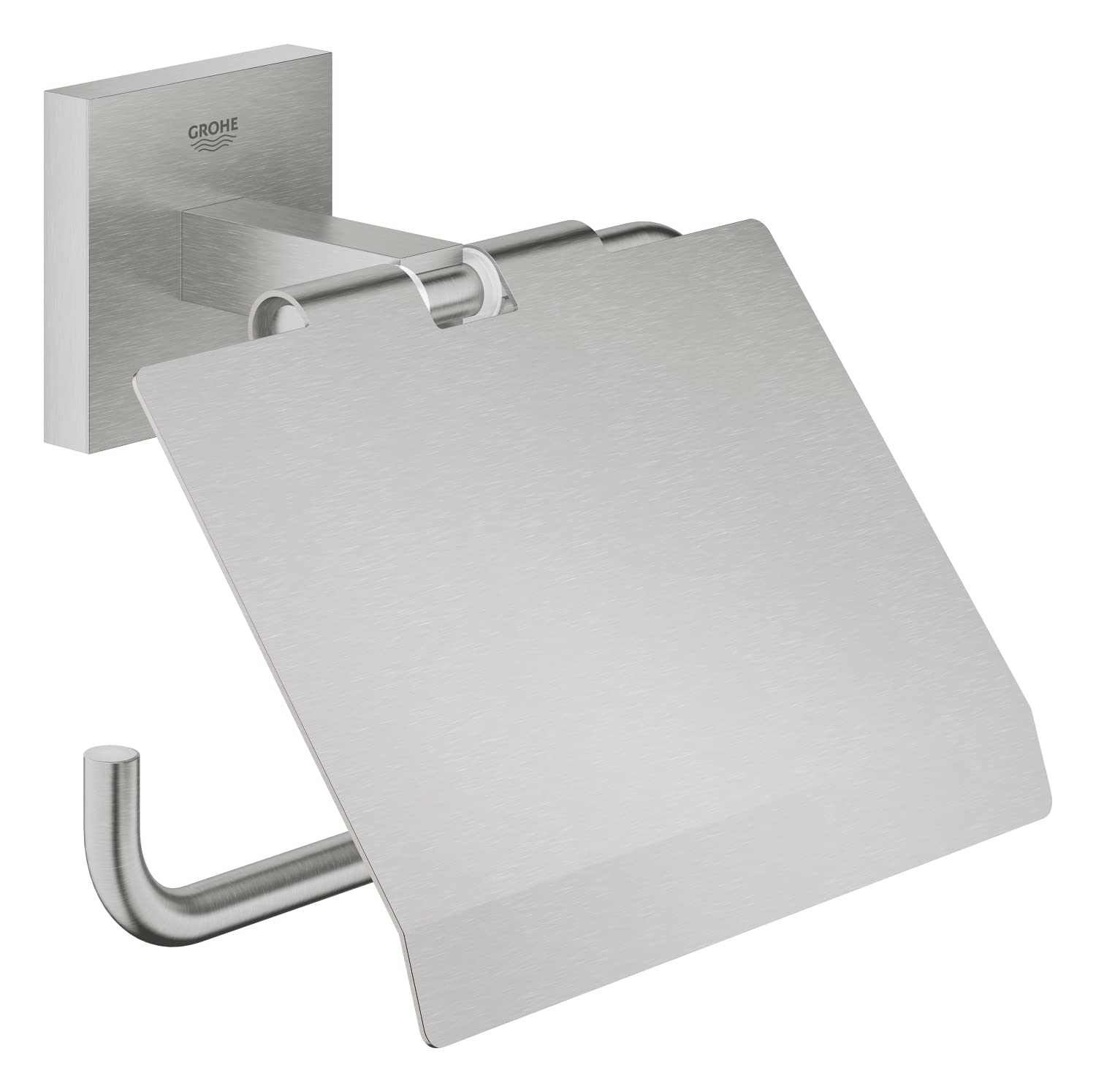 Grohe Start Cube 411022430 portarotolo nero opaco 111 mm