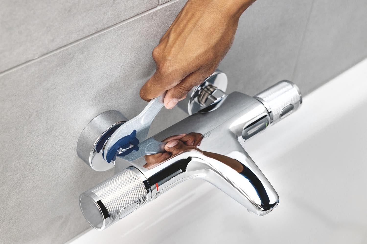 GROHE Start miscelatore vasca-doccia parete cromo