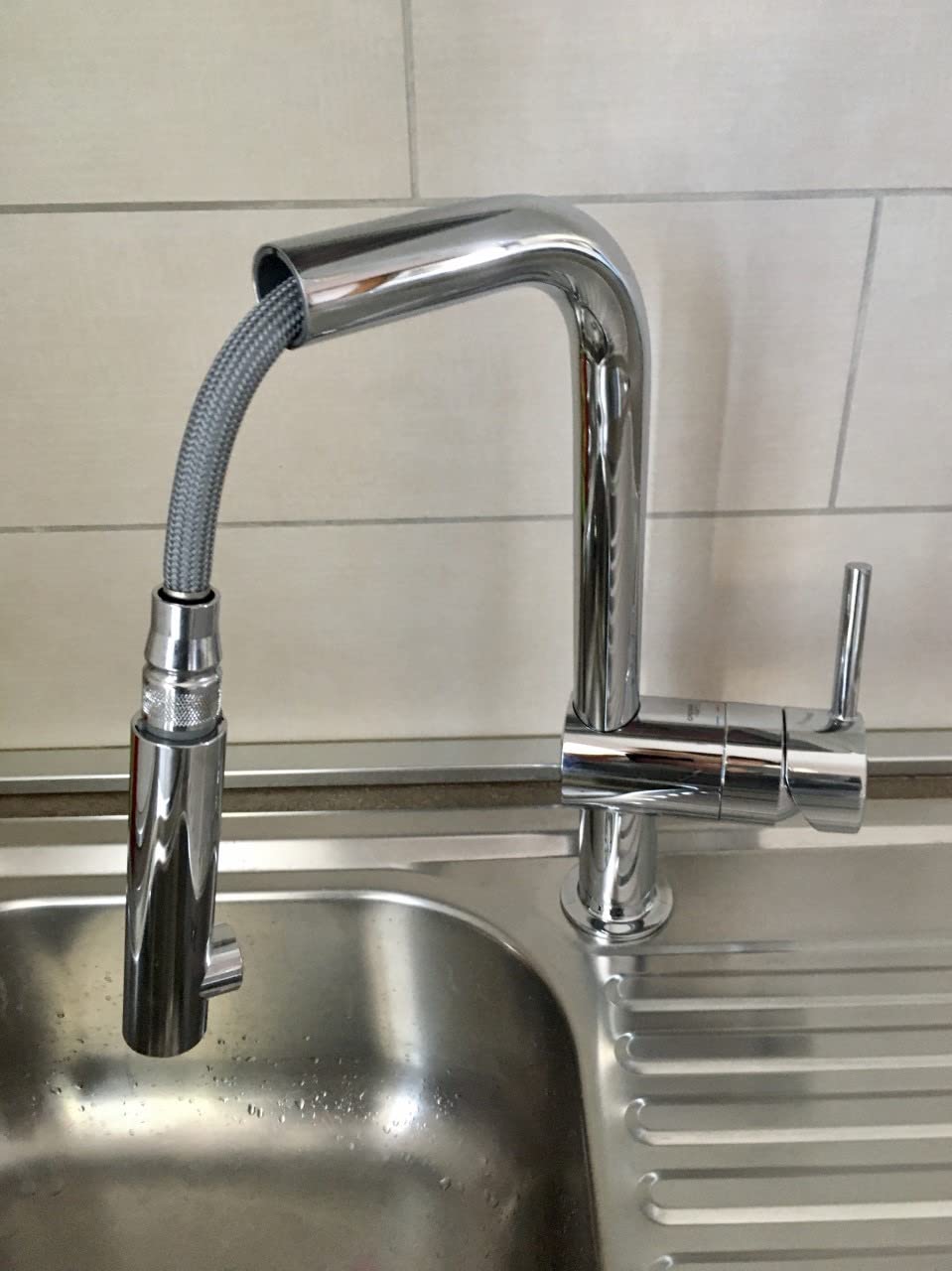 Grohe Minta 32168000 rubinetto cucina cromo estraibile