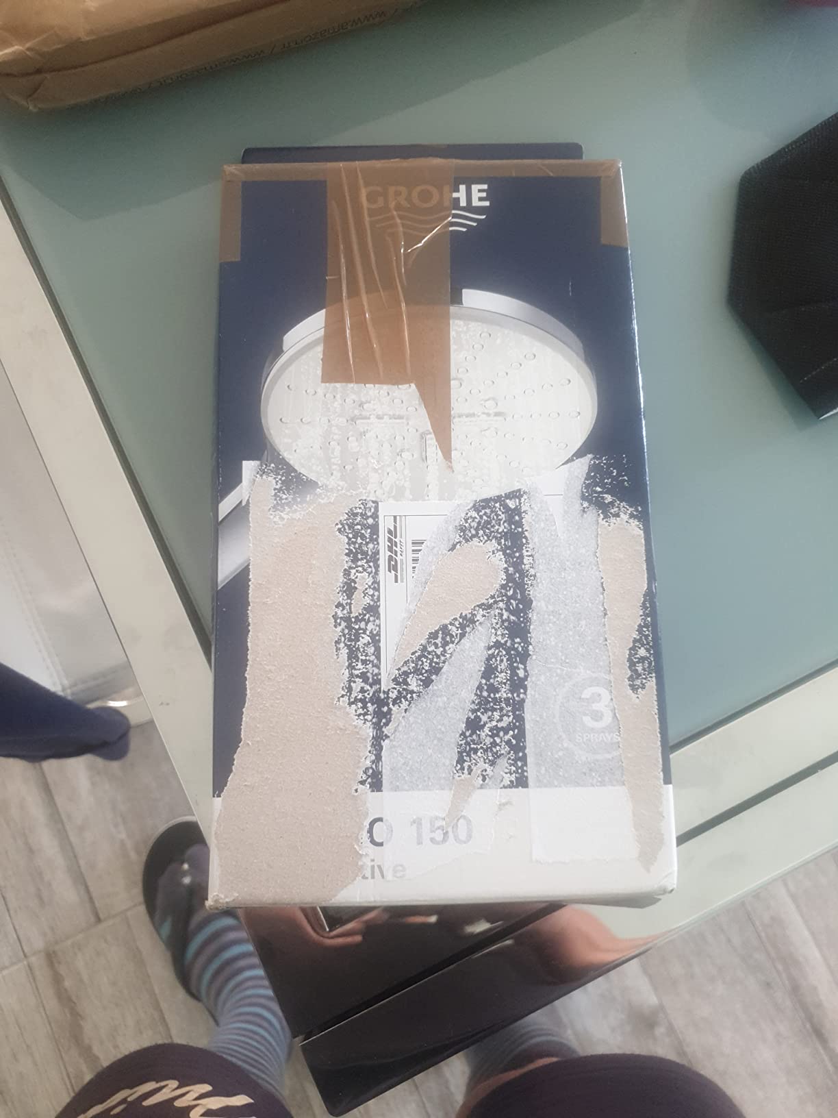 Grohe Vitalio SmartActive 150 Doccetta 3 Getti Bianca 9,5 l/min
