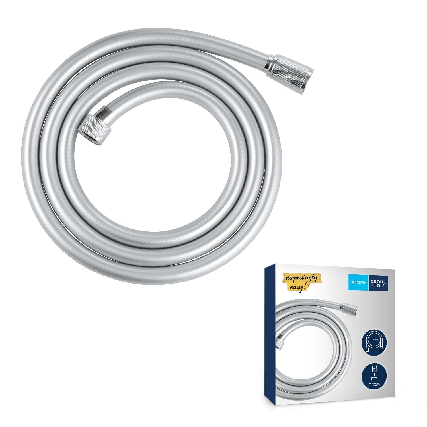 Grohe VitalioFlex 27502KS1 flessibile doccia nero 1500 mm