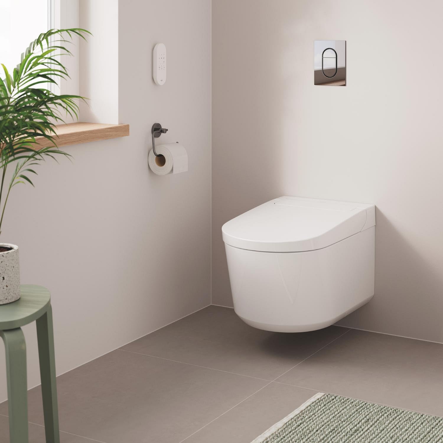 GROHE Sensia 36507SH0 vaso sospeso con bidet doccetta integrata