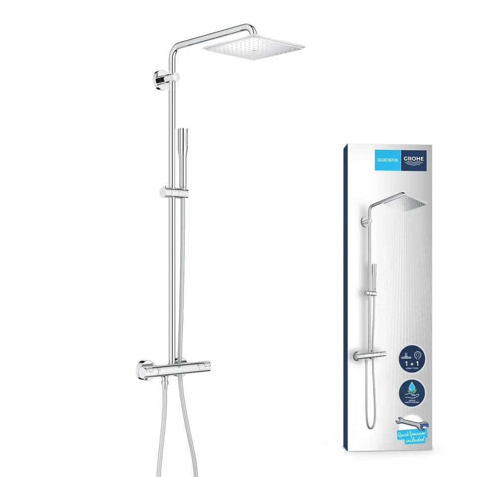 GROHE Selection 26365000 sistema doccia cromo termostatico