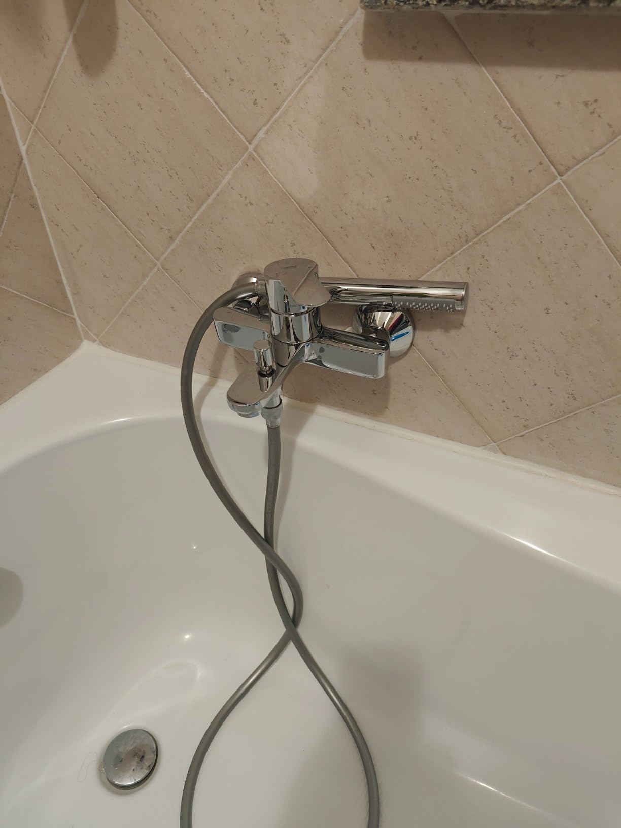 Grohe BauEdge 23334000 miscelatore vasca-doccia cromo