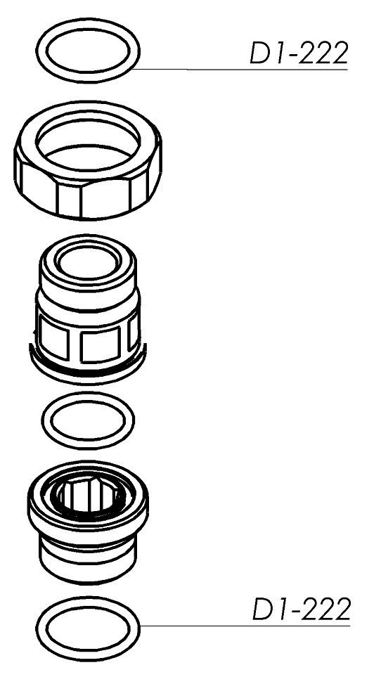 Schmiedl GS04914KO1 kit combinazione Wunderbox 110 mm