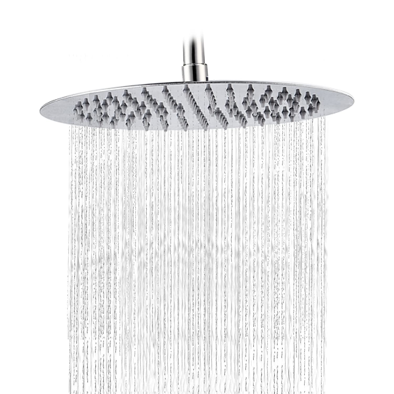 SOLVEX SP-50021 soffione doccia tondo 10 pollici argento