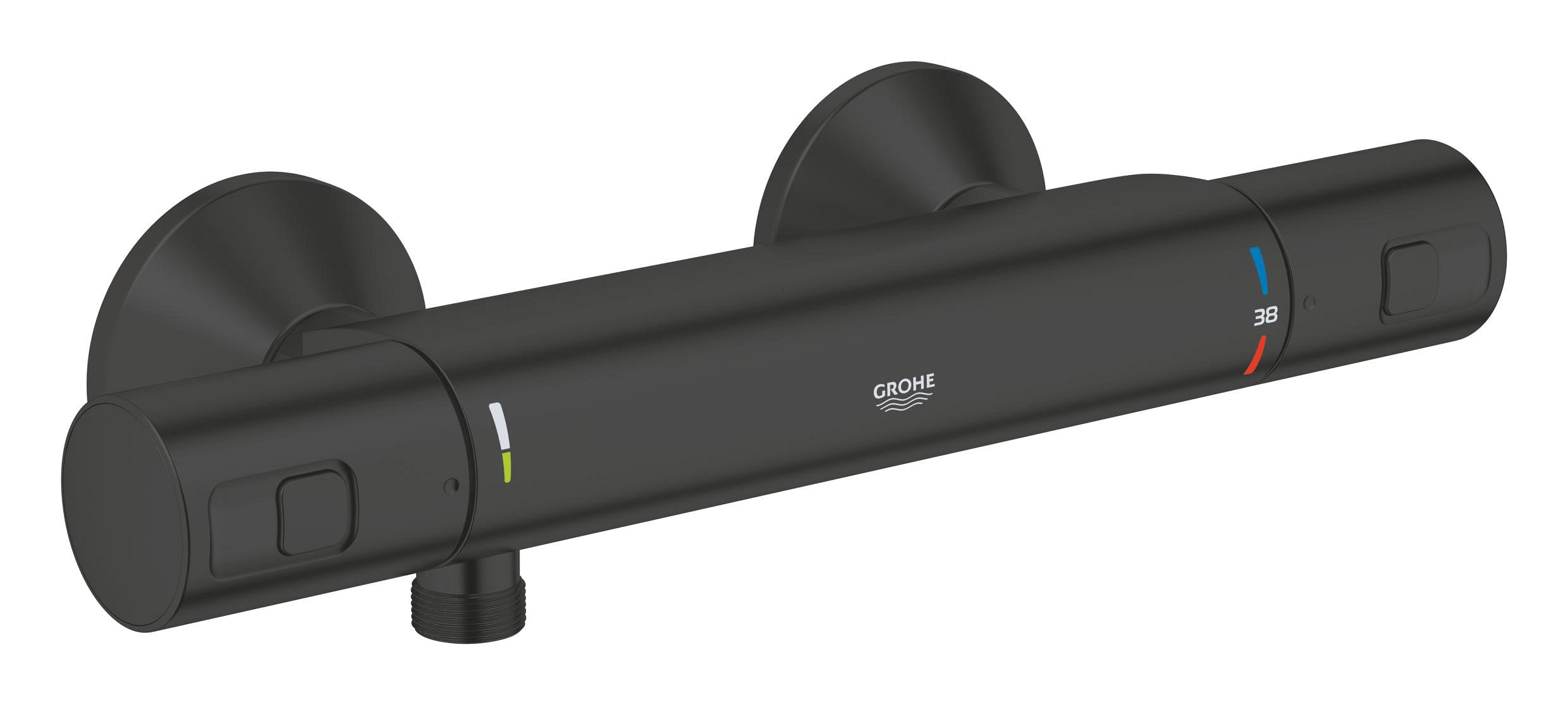 GROHE Precision Start 345982430 miscelatore vasca nero opaco