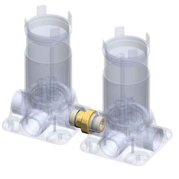 Schmiedl GS04914KO1 kit combinazione Wunderbox 110 mm