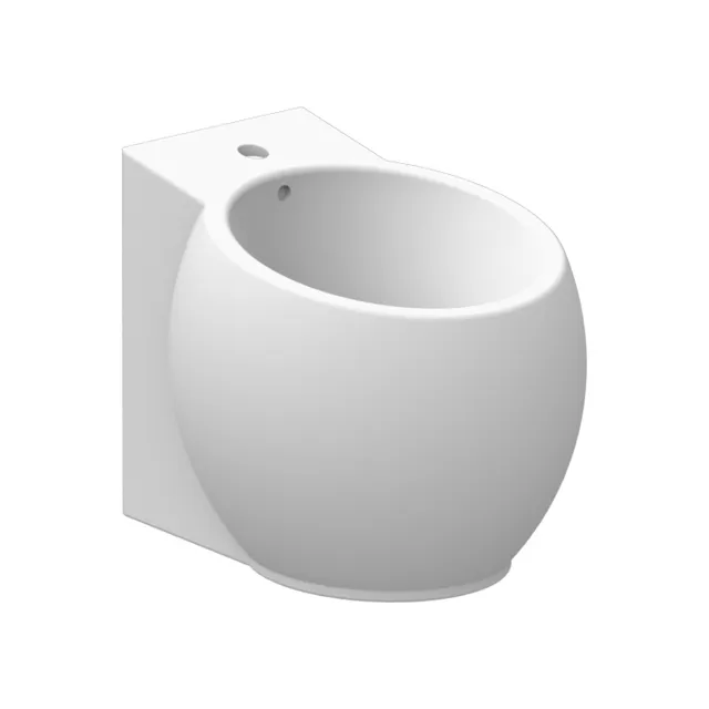 Scarabeo Planet bidet a terra bianco 50x45 cm