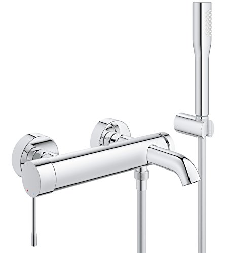 Grohe Essence 33628001 Miscelatore Vasca-Doccia Cromo con Doccetta