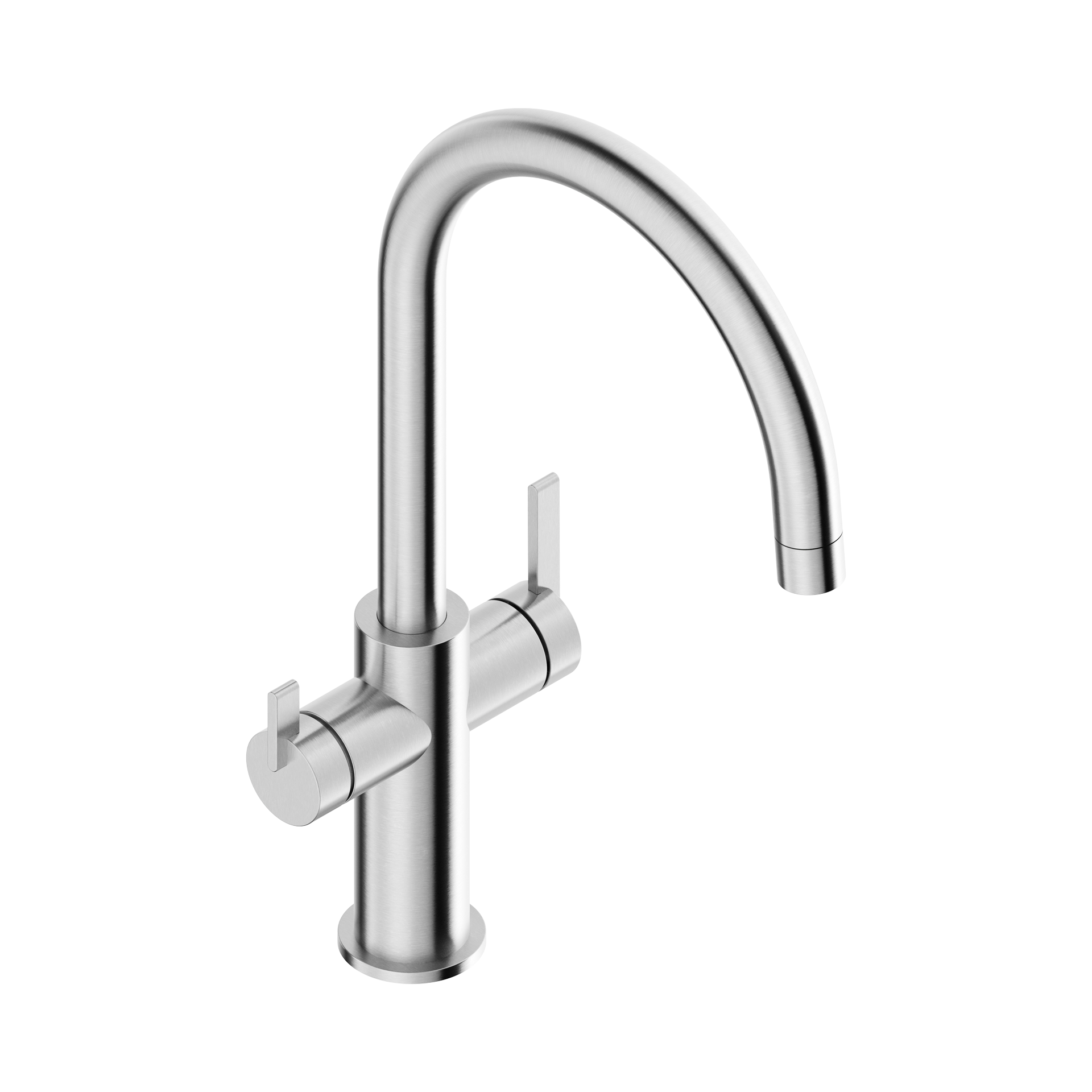 Tubico Kitchen Flows miscelatore cucina 3 vie inox 316L