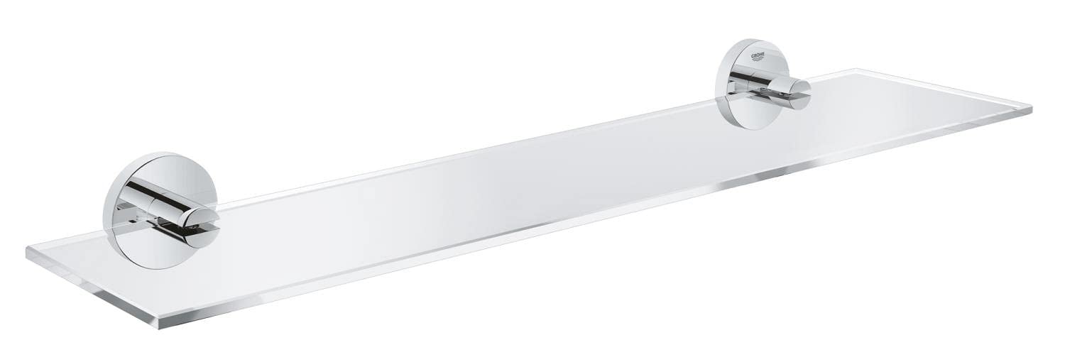 Grohe Start 41202000 mensola vetro cromo 530 mm fissaggio nascosto