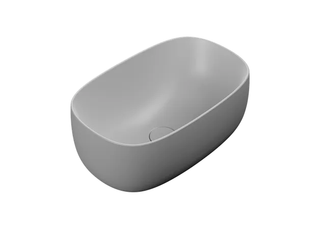 Scarabeo Fidia 44,5x28,5 lavabo ceramica bianco