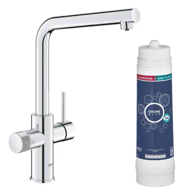 GROHE Blue Pure Minta 30600000 miscelatore cucina cromo con filtro