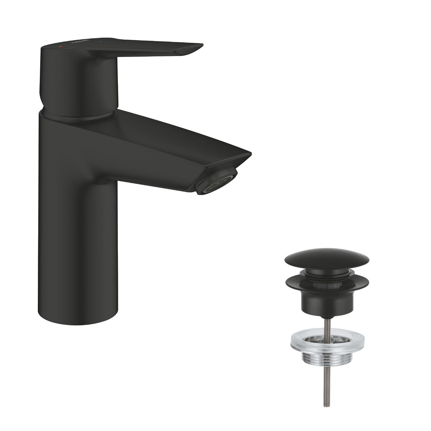 Grohe Start 235512432 miscelatore lavabo nero opaco taglia S
