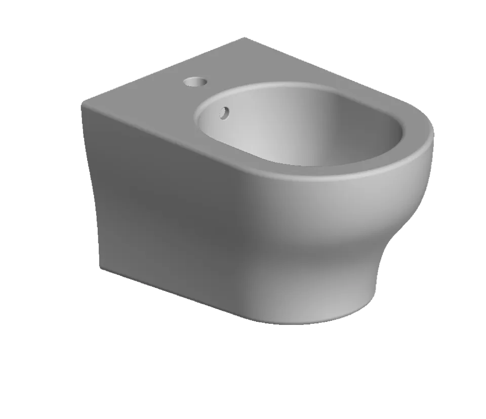 Scarabeo Evo bidet sospeso ceramica bianca