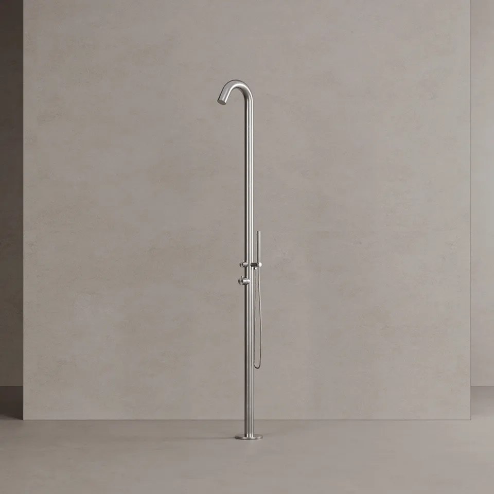 Sined Alghero Doccia Esterna Inox con Doccetta
